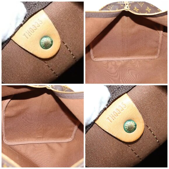 LOUIS VUITTON Monogram Keepall Bandouliere 55 Boston Bag M41414 LV Auth gh898 - Picture 15 of 16